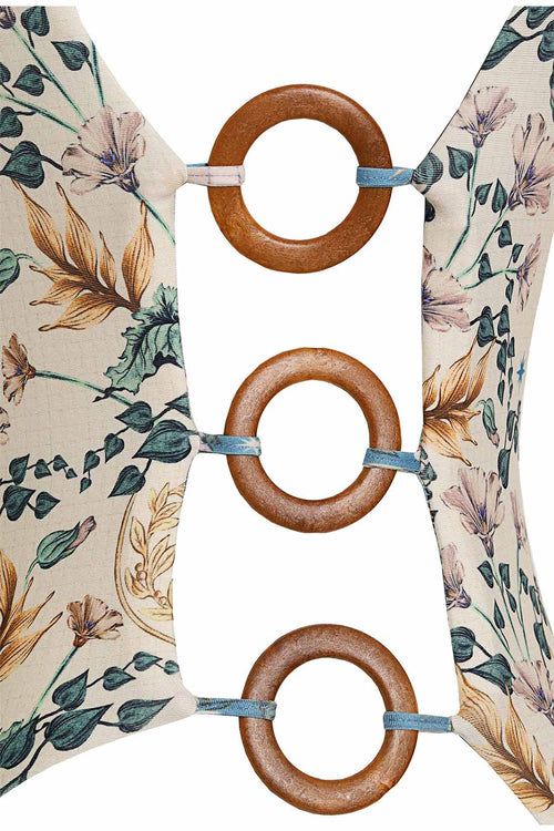 Agua Bendita Yara Solstice One Piece detail