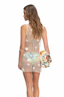 Agua Bendita Leyla Solstice Mini Dress back