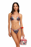 Agua Bendita Lolita Alegria Ruche Cherish Bikini Set front