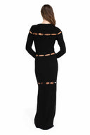 Agua Bendita Gala Bowly Maxi Dress back