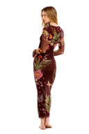 Agua Bendita Robin Ambar Maxi Dress back
