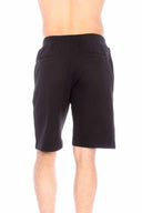 Black Fleece Shorts back