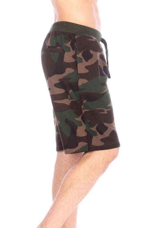 Camo Fleece Shorts