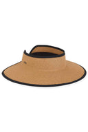 Mar de Plata Tan Rollup Visor