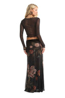 Agua Bendita Liana Brace Zafra Maxi Skirt Set back