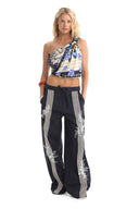 Agua Bendita Lila Varsity Pants