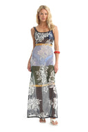 Agua Bendita Izey Varsity Maxi Dress