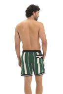 Agua Bendita Dan Varsity Swim Trunk back