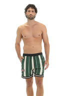 Agua Bendita Dan Varsity Swim Trunk