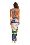 Agua Bendita Marine Varsity Pareo back