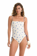 Agua Bendita Posh Varsity One Piece reversible
