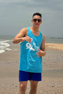 Alan Turquoise Tank Top