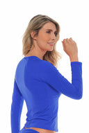 Garotas Blue Rashguard side