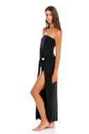 Agua Bendita Melina Ambar Maxi Dress side