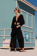 Fiory Black Pants Set front