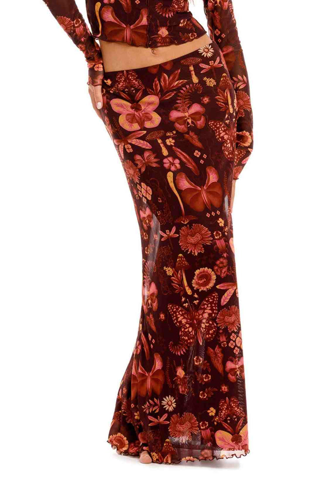 Agua Bendita Brace Ambar Maxi Skirt 