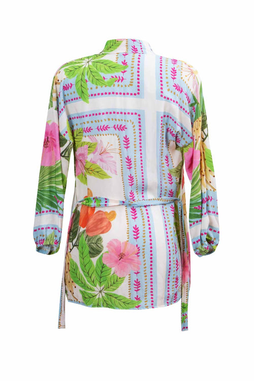 Fiory Formentera Printed Kimono back