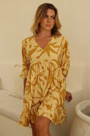 Fiory El Cairo Printed Mini Dress