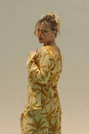 Fiory El Cairo Printed Kimono lifestyle