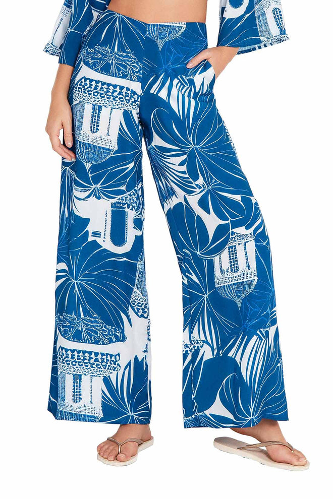 Fiory Chefchaouen Printed Pants front