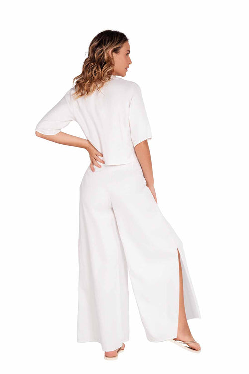 Fiory Tailandia Ivory Pants Set back