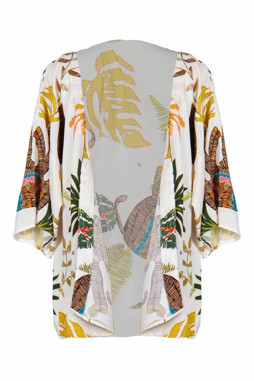 Fiory Tailandia Printed Kimono