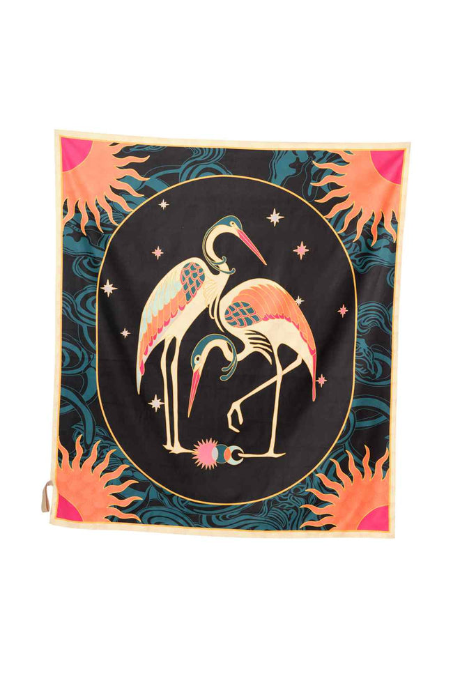 Maaji Flamingo Night Florelia Beach Towel