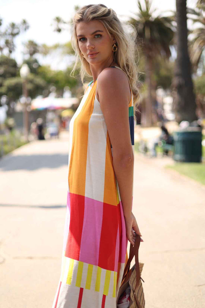 Fiory Florida Hanna Maxi Dress side