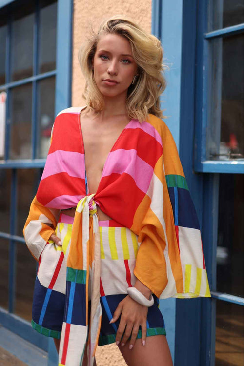 Fiory Florida Naomi Bridget Shorts Set front