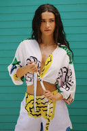 Fiory Costa Amalfi Naples Vesuvius Shorts Set