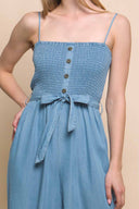 Ursula Denim Jumpsuit detail