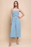 Ursula Light Denim Jumpsuit