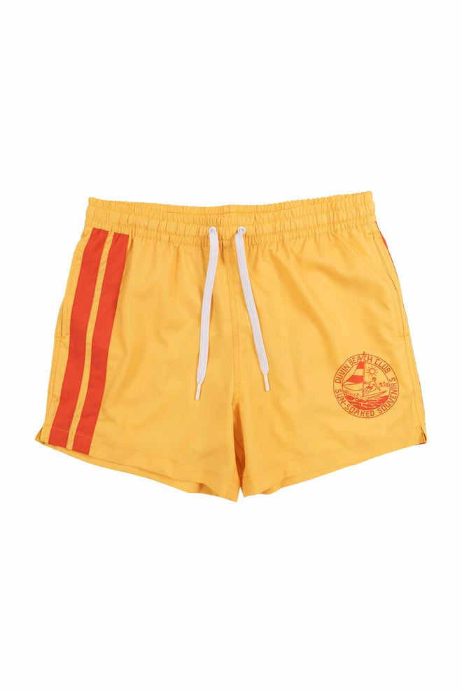 Duvin Yellow Souvenir Swimtrunk