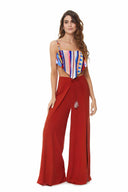 Chamela Tunez Terracota Coverup Pants