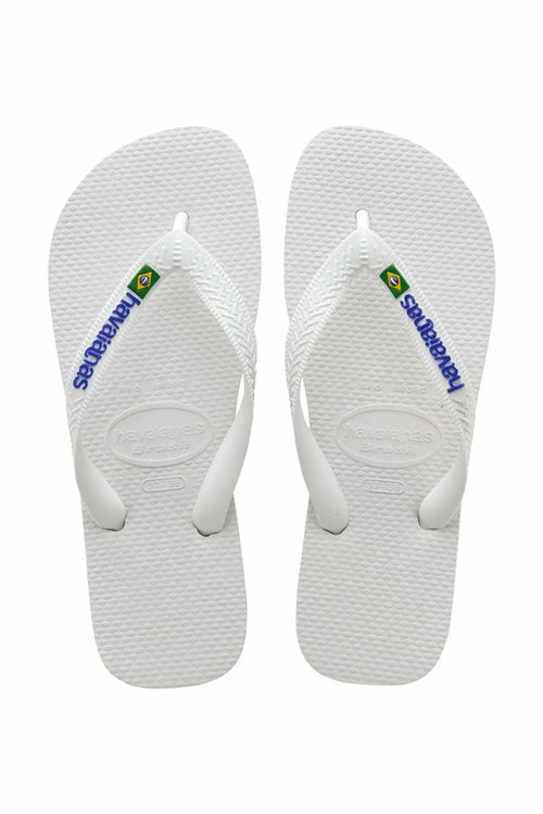 Havaianas Brasil Logo White