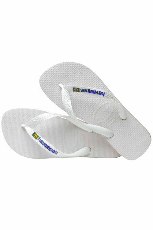 Havaianas Brasil Logo White front