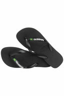 Havaianas Brasil Logo Black front