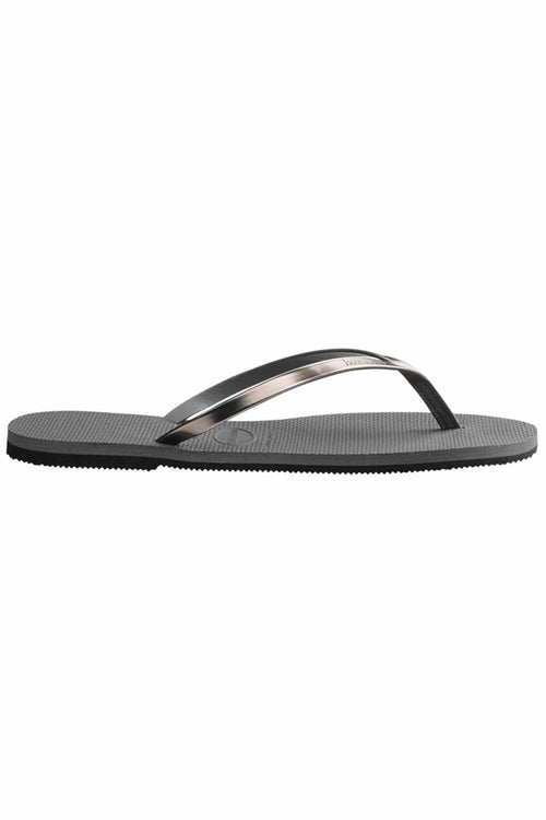 Havaianas You Metallic Gray Steel side