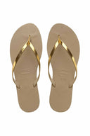 Havaianas You Metallic Golden Sand