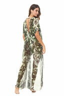 Chamela Bari Printed Coverup Kimono back