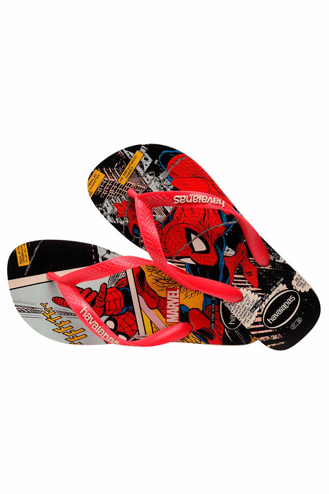 Havaianas Top Marvel Spiderman Red front