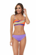 Chamela Capri Bandeau Bikini Set