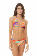 Chamela Capri Printed Bikini Set