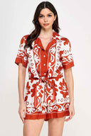 Terracota Shorts Set