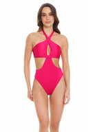Chamela Rising Fuchsia Trikini