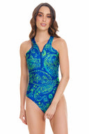 Chamela Azure Reversible One Piece