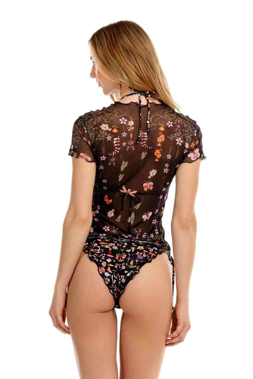 Agua Bendita Leona Ambar T Shirt back