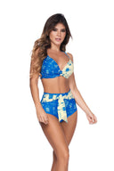 Chamela Serenity High Waist Bikini Set