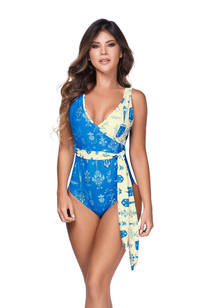 Chamela Serenity Printed One Piece front