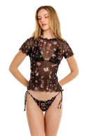 Agua Bendita Leona Ambar T Shirt front